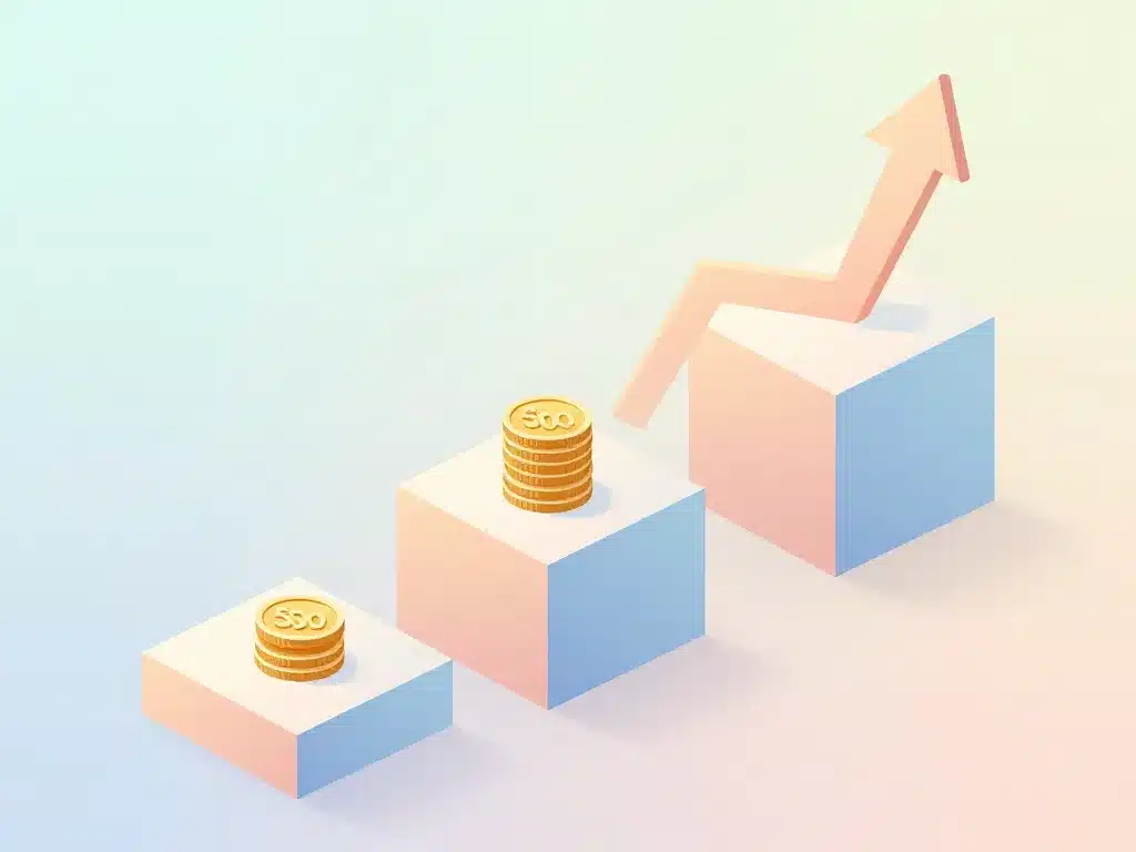 visuel schéma 500 euros de dividende par mois poser les bases