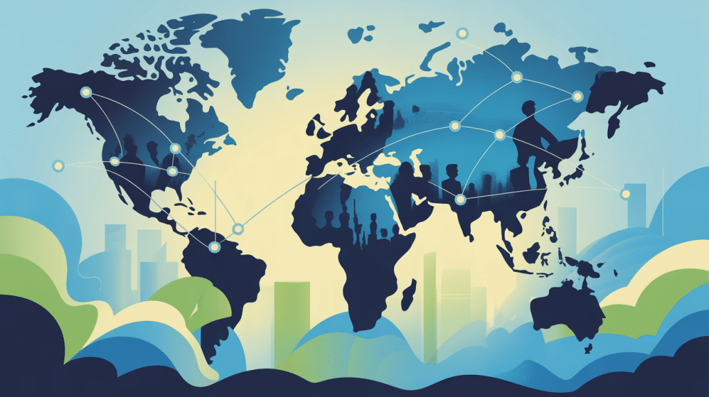 Amundi MSCI World II UCITS ETF carte mondiale investisseurs