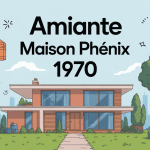 Maison Phenix 1970 amiante illustration diagnostic