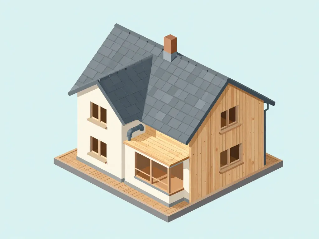 Maison Phenix 1970 amiante zones à risques