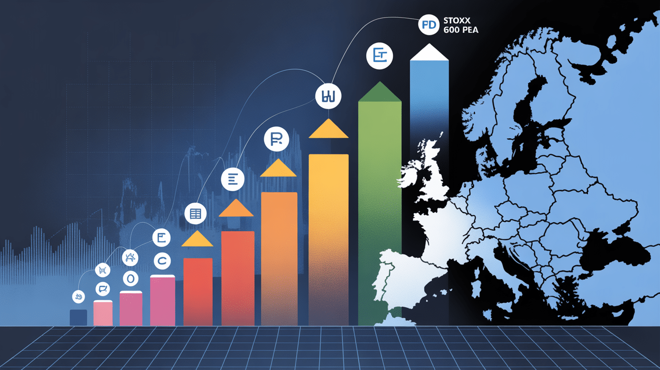 Meilleur ETF STOXX 600 PEA visuel diversification