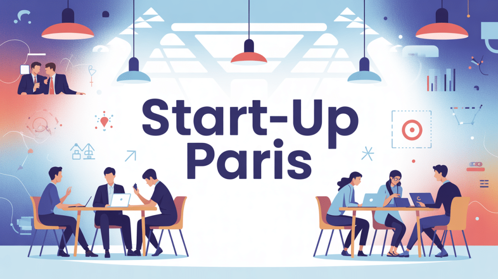 paris start up jeunes entrepreneurs technologie innovation