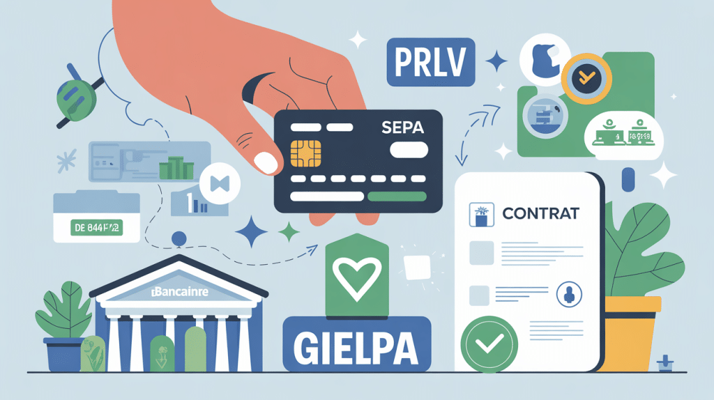 illustration prlv sepa gieps sécurité gestion bancaire