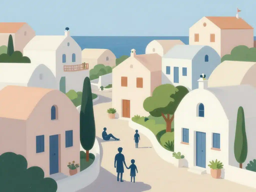 Quartier à éviter à Agde illustration quartier calme et familial