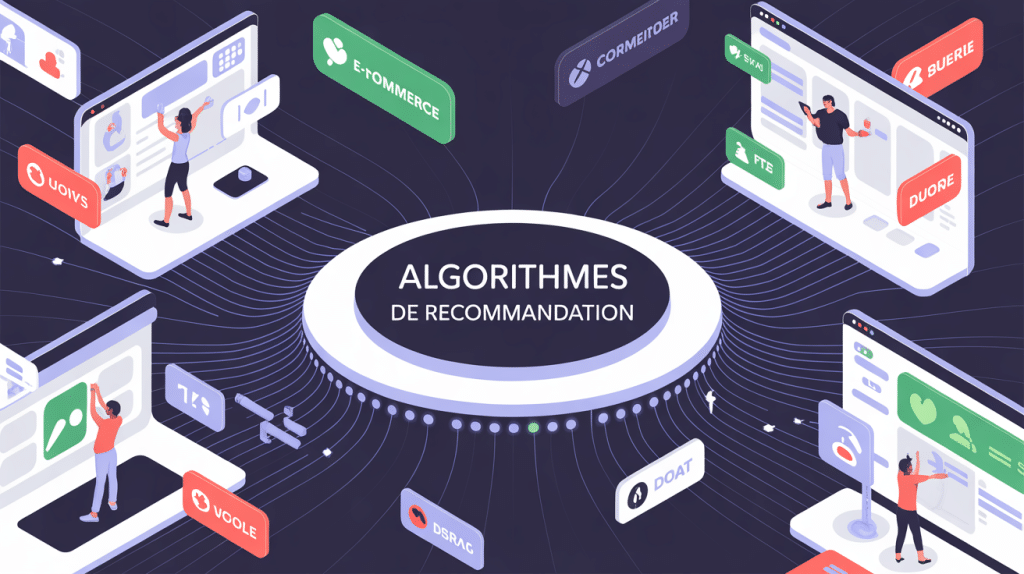 Quels sites web utilisent des algorithmes de recommandation sur le web