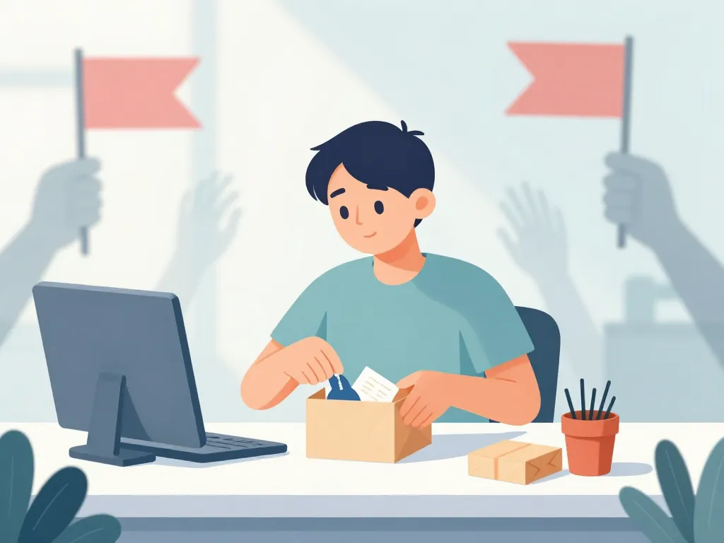 personne chez soi travail d'emballage à domicile vigilance arnaques