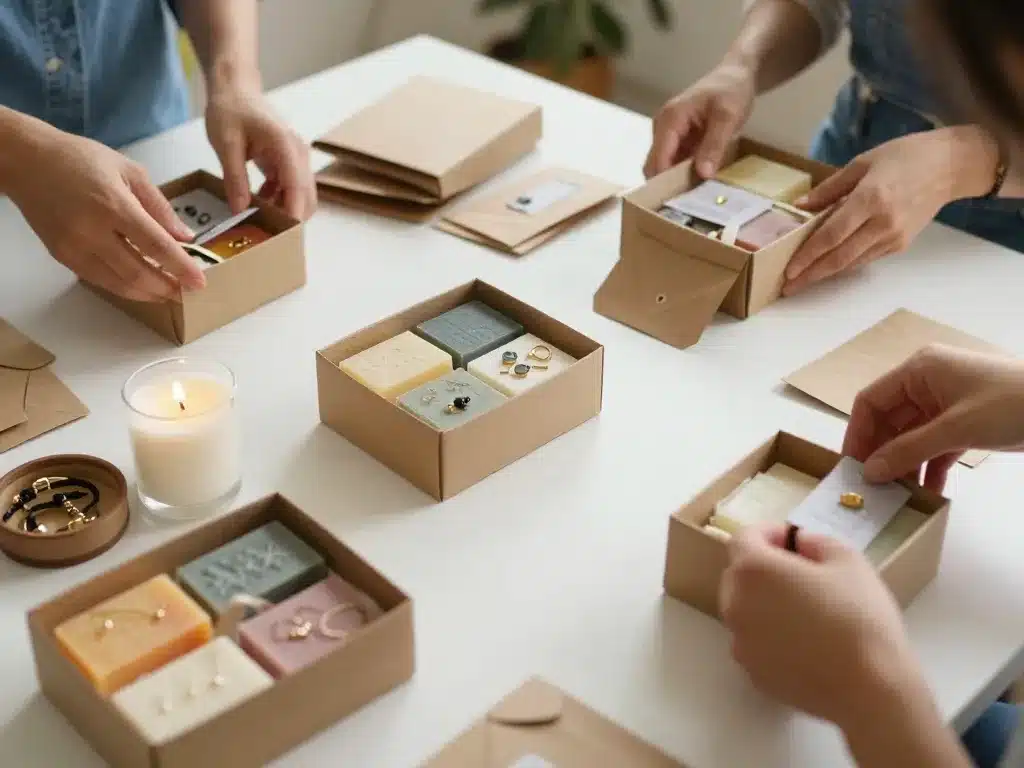 artisanat et produits travailler à domicile emballage