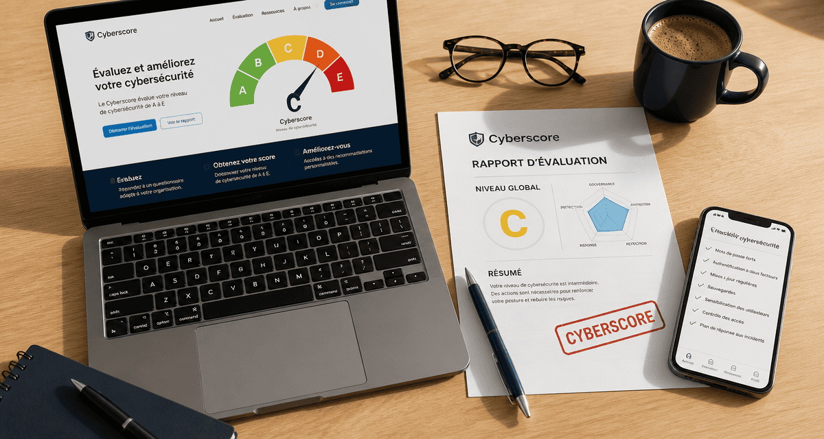 cyberscore ANSSI laptop rapport checklist