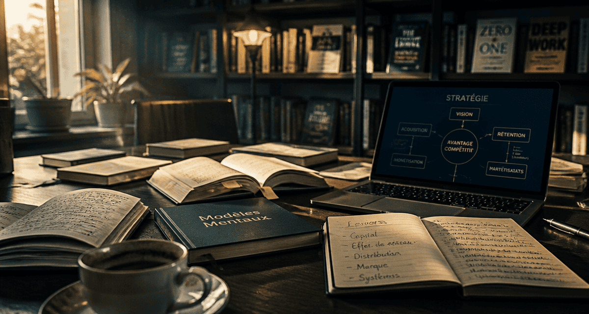 entrepreneuriat livre sur table moderne