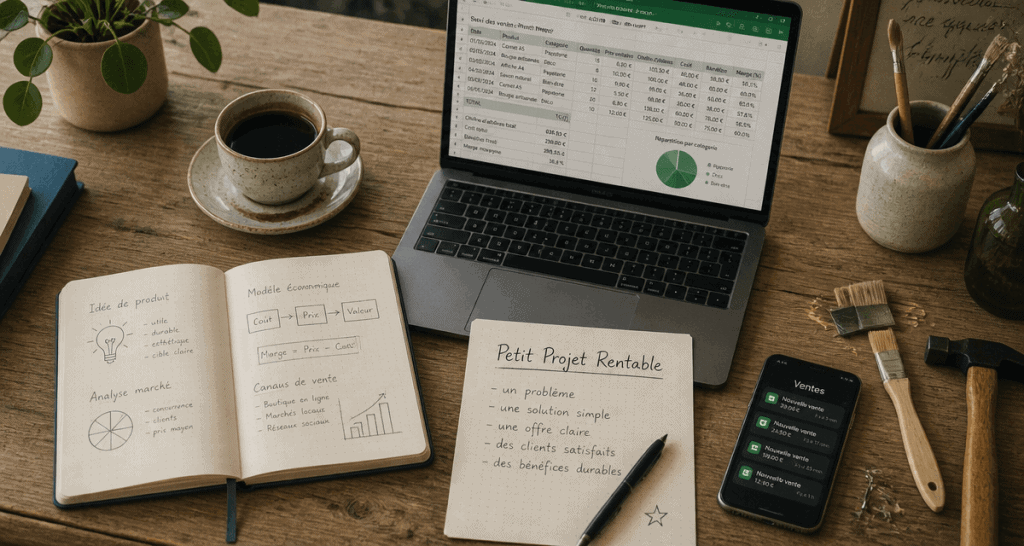 idée de petit projet rentable sur bureau