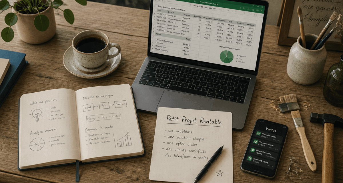 idée de petit projet rentable sur bureau