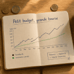Investir en bourse petit budget carnet graphique