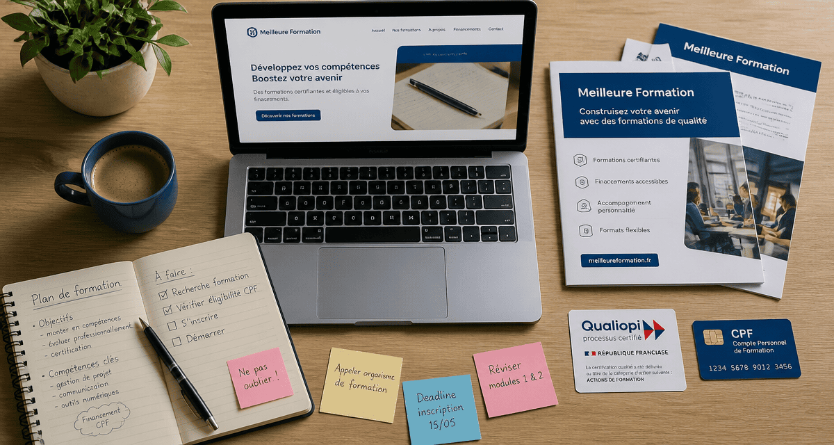 bureau studieux meilleur formation Qualiopi CPF