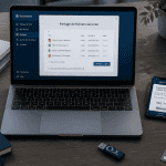 partage de fichier en ligne sécurisé sur ordinateur et smartphone
