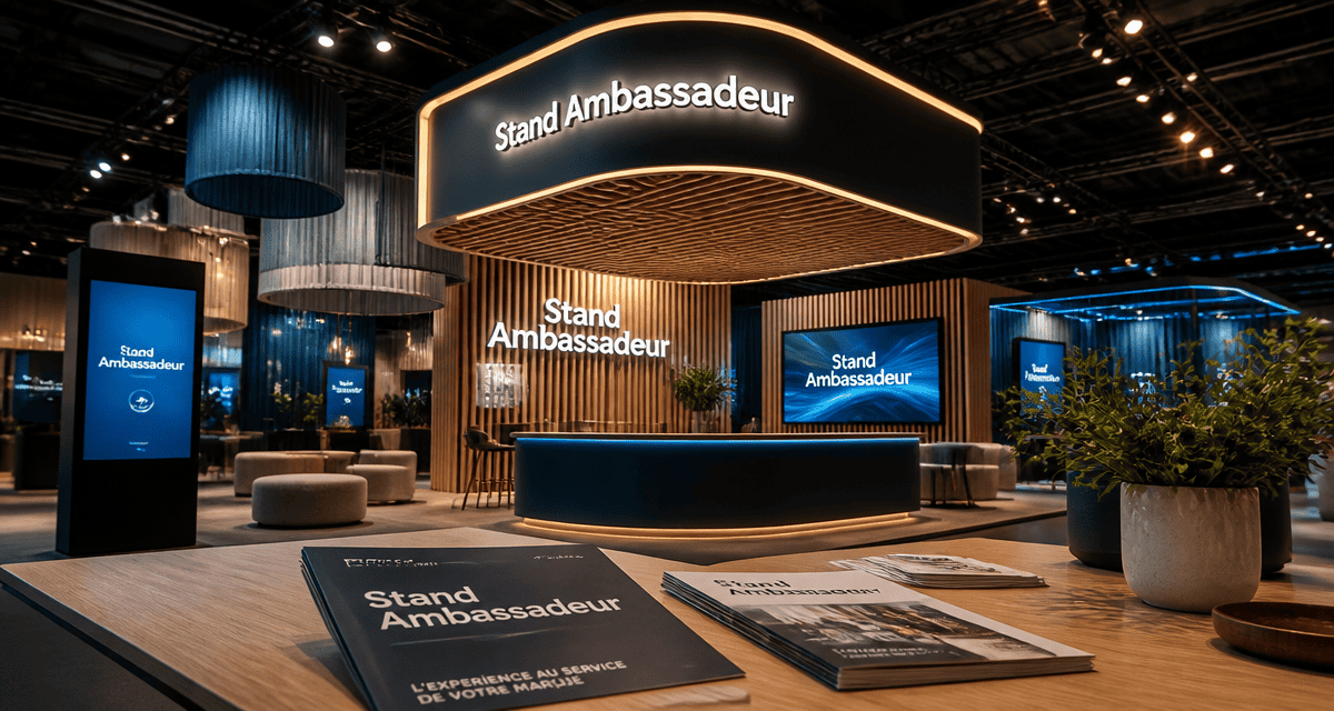 Stand design business-focus.fr, centre d’exposition moderne
