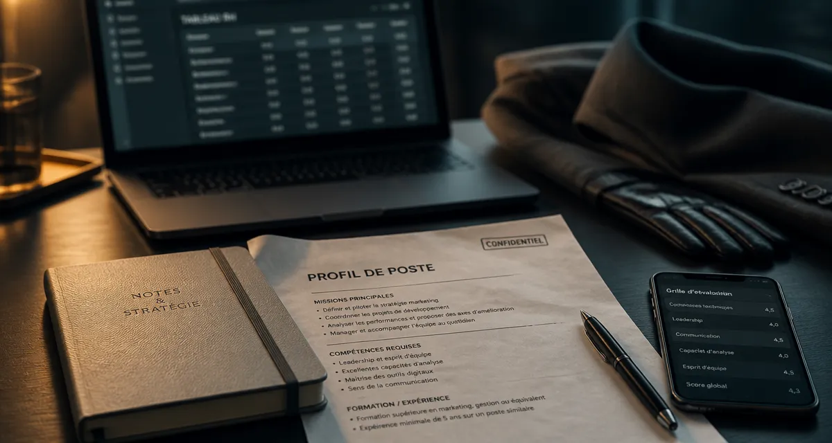 Exemple de profil de poste pour structurer le recrutement en 4 étapes