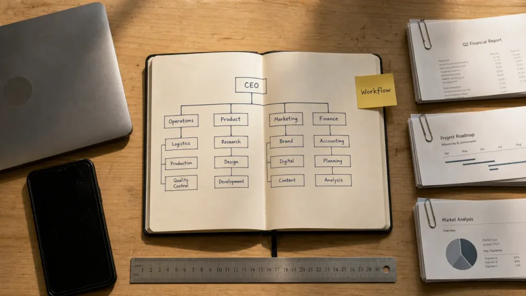 workflow exemple : validations achats et projets