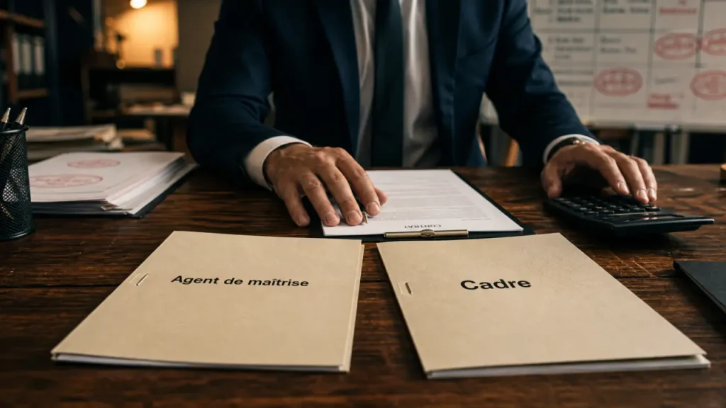 Agent de maîtrise ou cadre : ce qui change sur le contrat, le préavis et l’autonomie