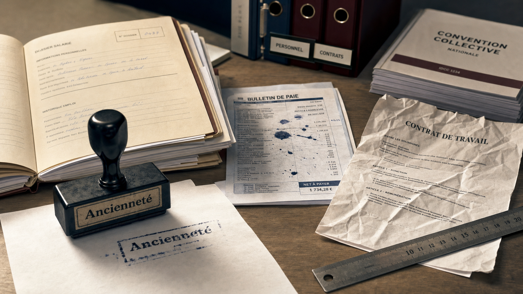 Ancienneté dans une entreprise : calcul RH, droits et reprises sur fiche de paie