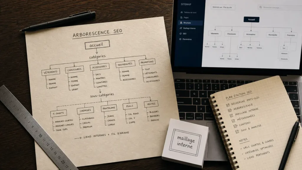 Règle des 3 clics, silo et cocon sémantique : bâtir une arborescence SEO lisible