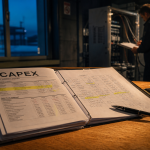 capital expenditure capex : calcul avec dossier CAPEX et calculatrice