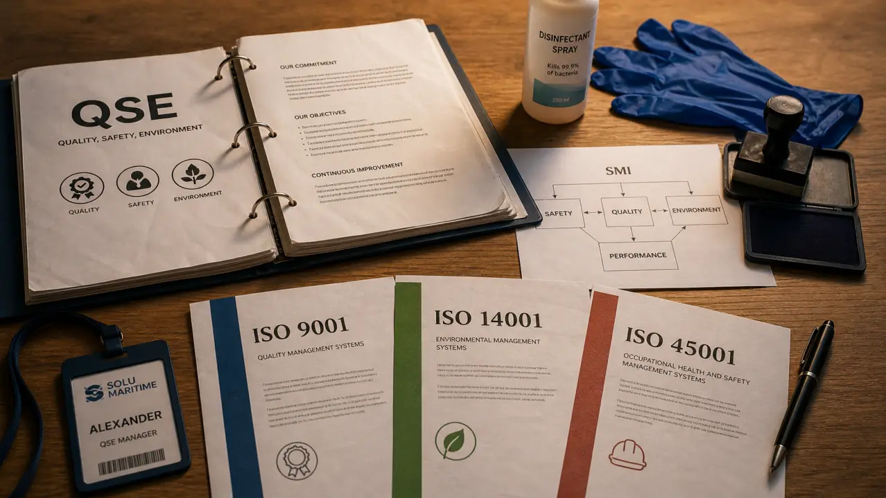 Certification qse SMI ISO 9001 ISO 14001 ISO 45001