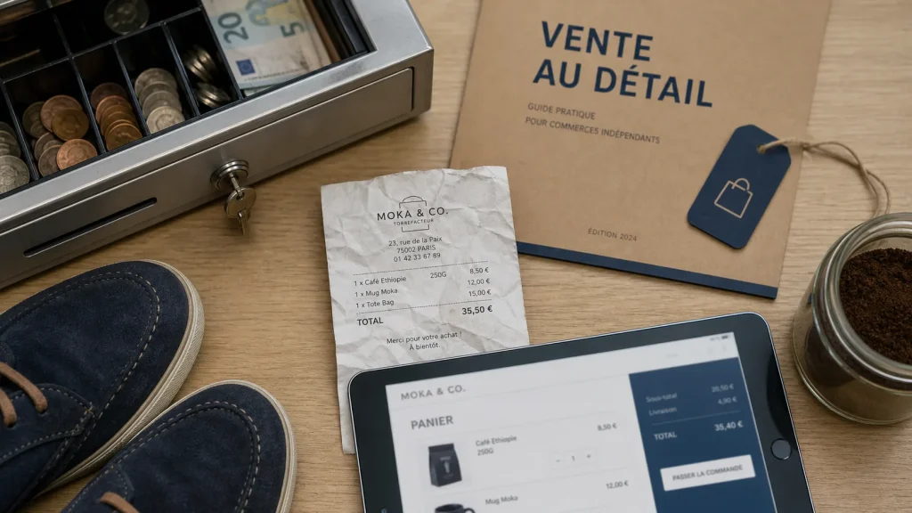 Définition commerce de détail : vente au client final