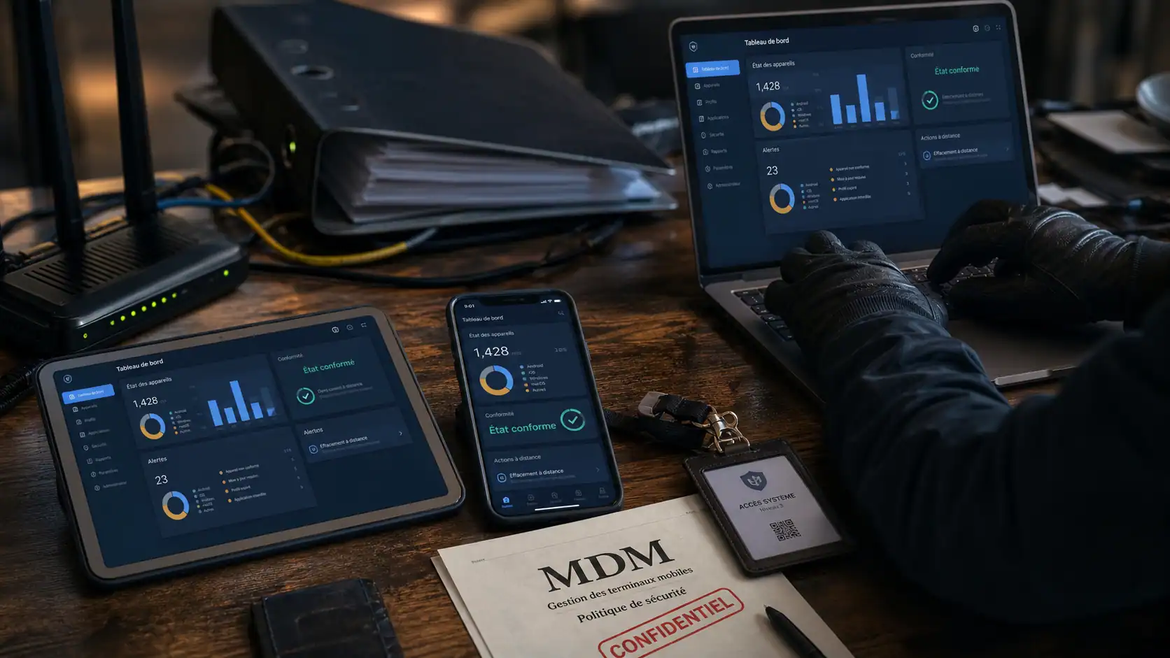 Logiciel mdm : contrôle à distance et sécurité des appareils