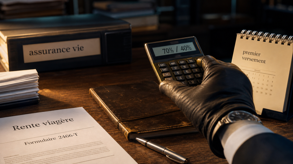Rente viagere deductible des impots : abattements, declaration et pieges