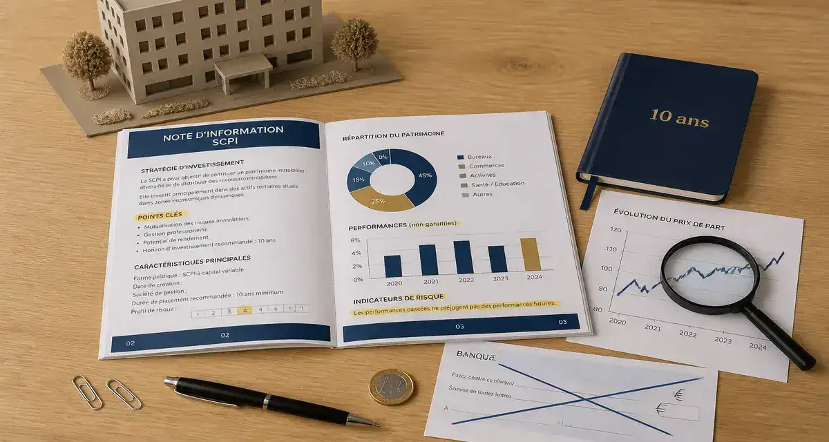 scpi corum origin 6 % zone euro : documents et loupe avant achat