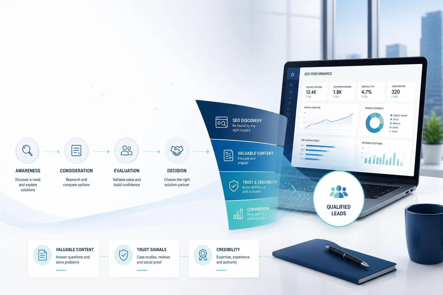 SEO B2B : attirer les décideurs et convertir
