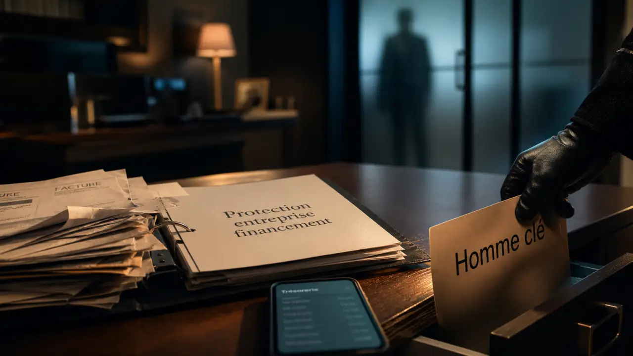 Absence homme-clé : protection entreprise financement et trésorerie