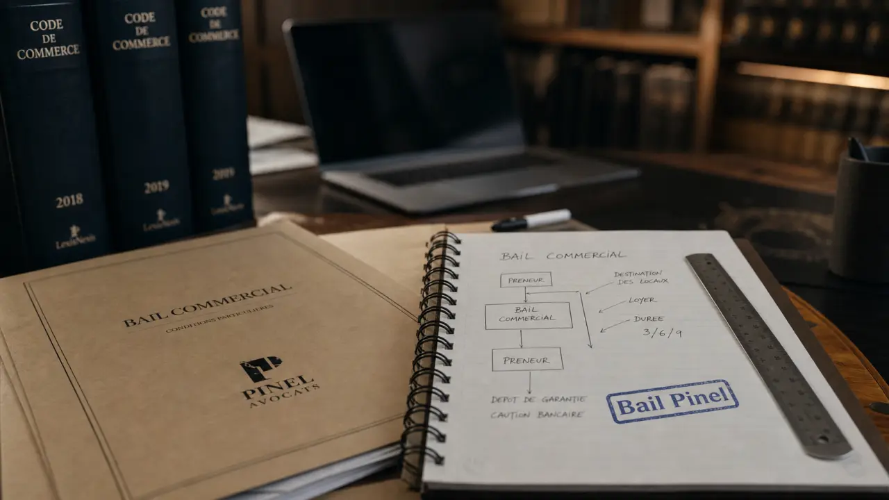 Baux commerciaux loi pinel : bail commercial, durée et loyers