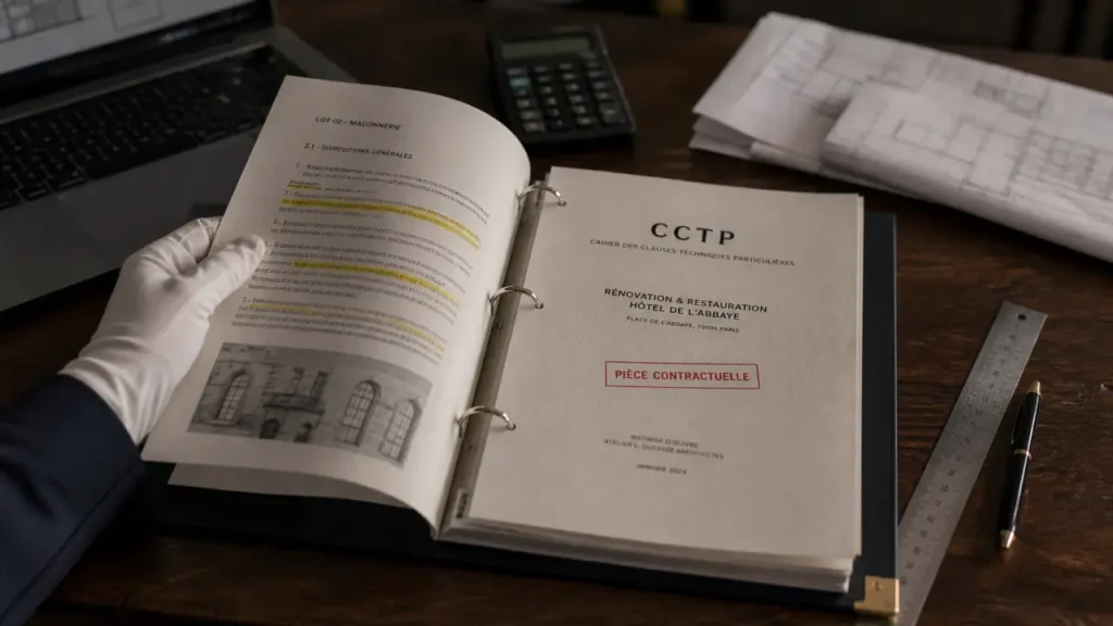 CCTP marché public : clauses techniques, valeur juridique et erreurs à éviter