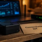 Connectivité iot : capteur LoRa et supervision réseau sur ordinateur