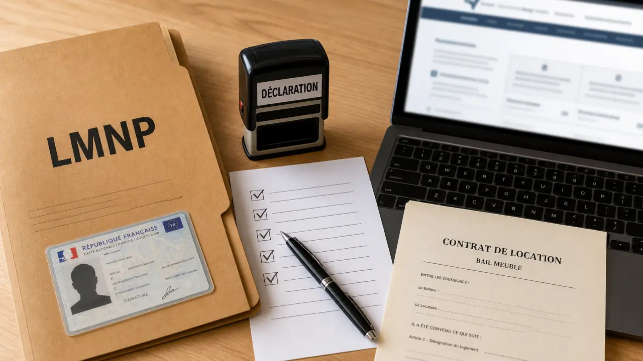 INPI loueur meublé non professionnel (LMNP) : déclaration, SIRET et régime fiscal