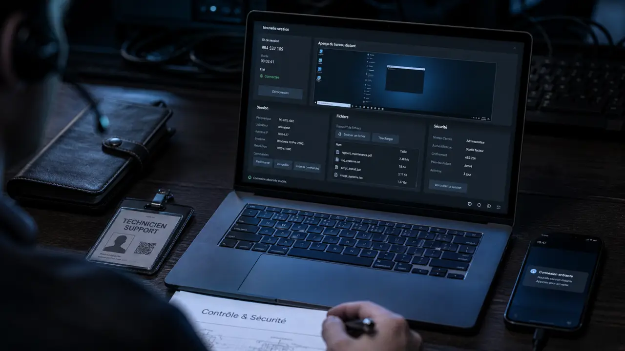 Logiciel controle a distance : sécurité, compatibilité, tarifs