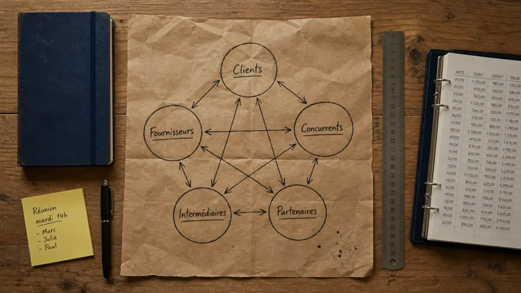 Micro-environnement d’une entreprise : acteurs proches, influence directe et outils d’analyse