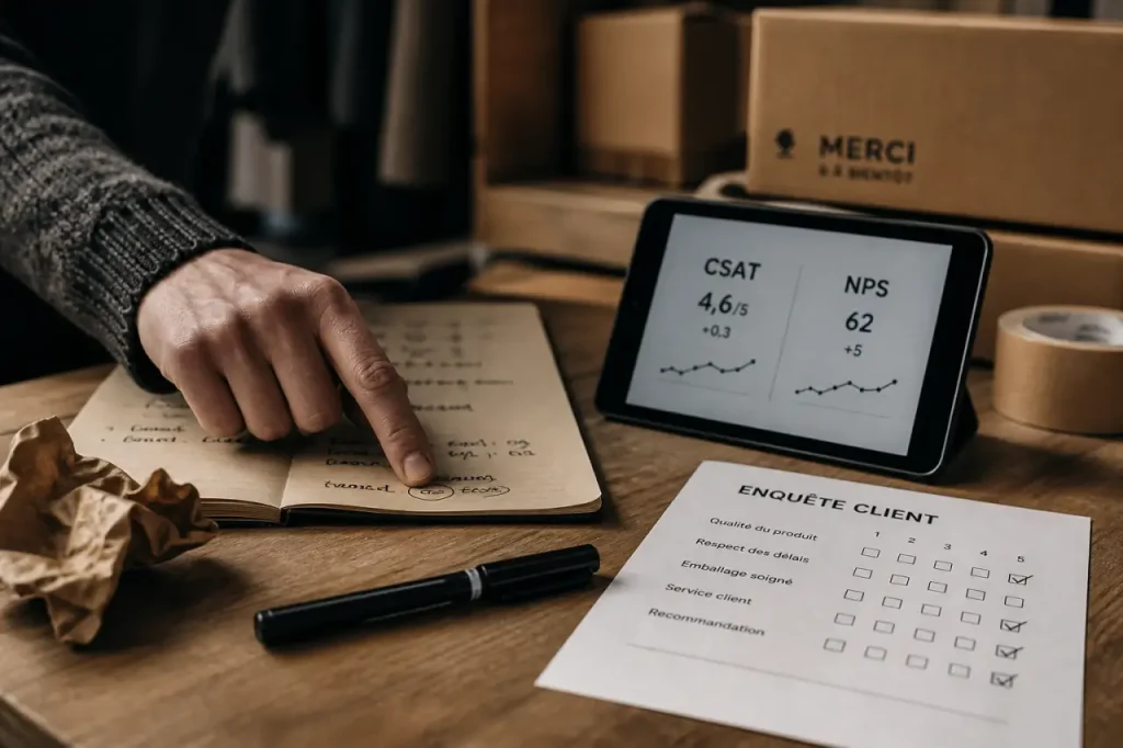 Satisfaction client : CSAT, NPS et les réflexes qui font fuir 61 % des consommateurs