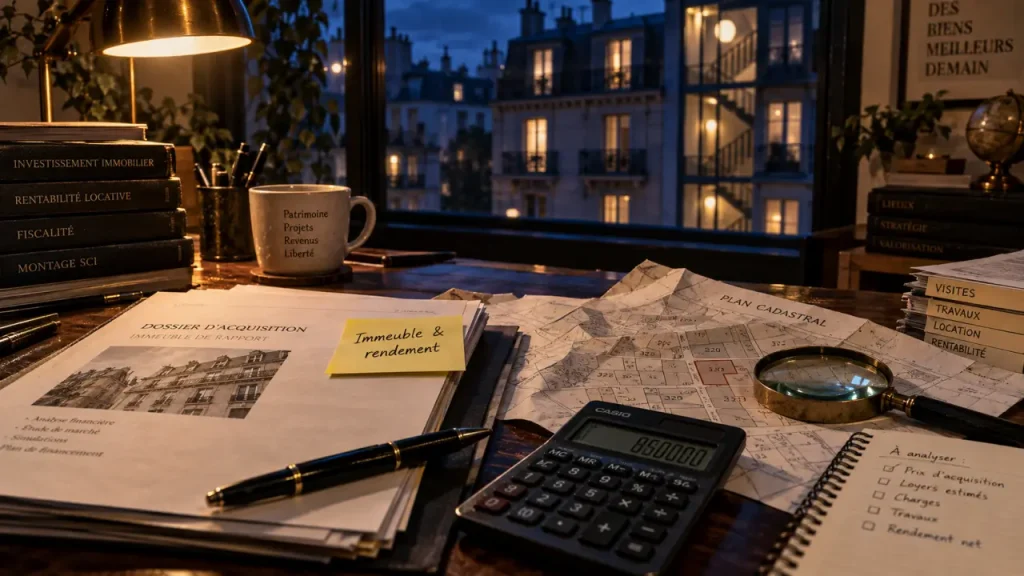 Acheter un immeuble : le calcul qui transforme un bon rendement en mauvais investissement