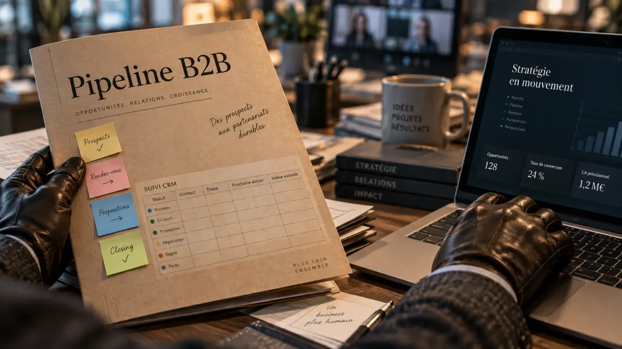 Commerciaux freelance : pipeline B2B pour prospection et ventes