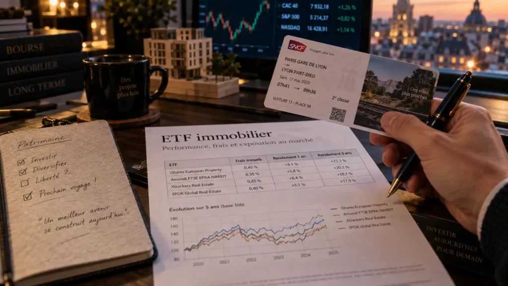 ETF immobilier : diversifier sans gérer un seul logement