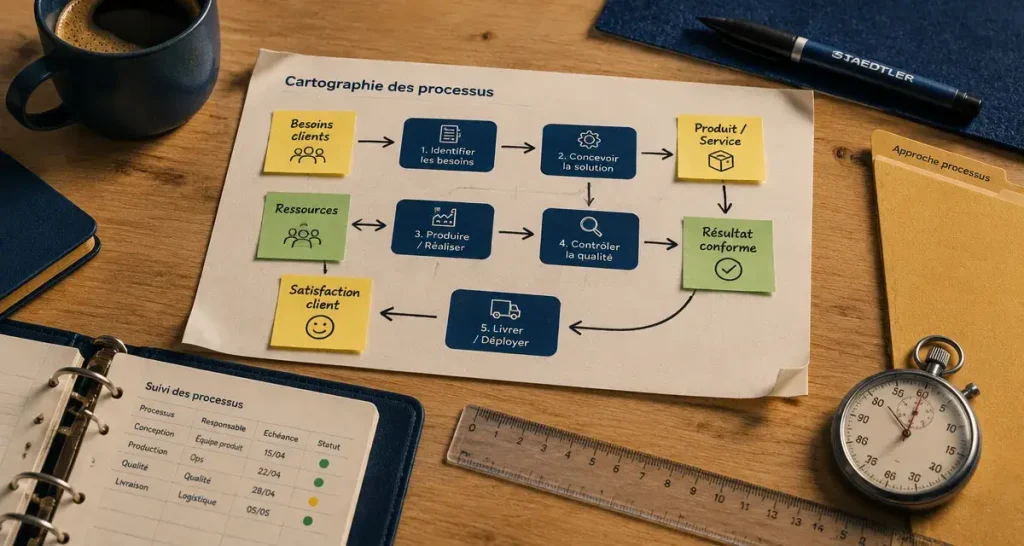 L’approche par processus relie les équipes sans effacer leurs responsabilités