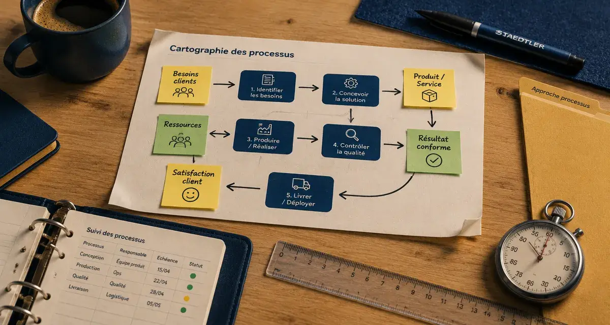 Approche par processus pour relier les équipes