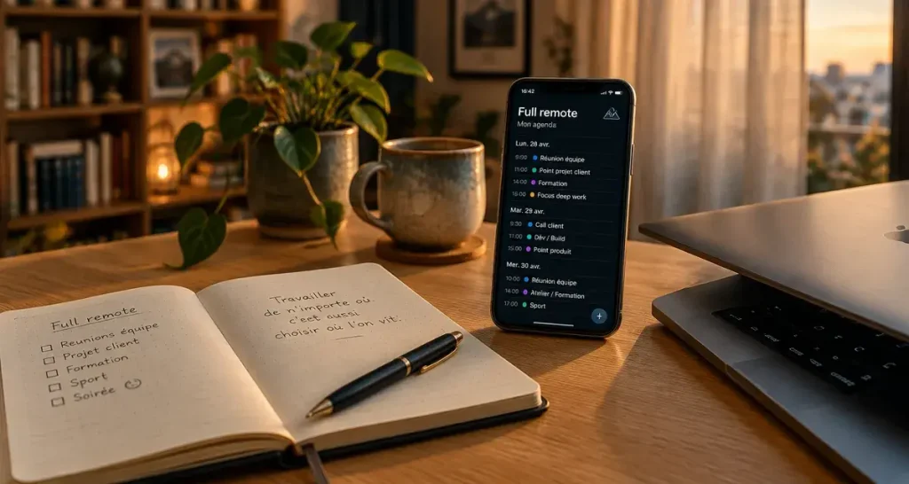 Full remote : travailler partout sans travailler sans cadre