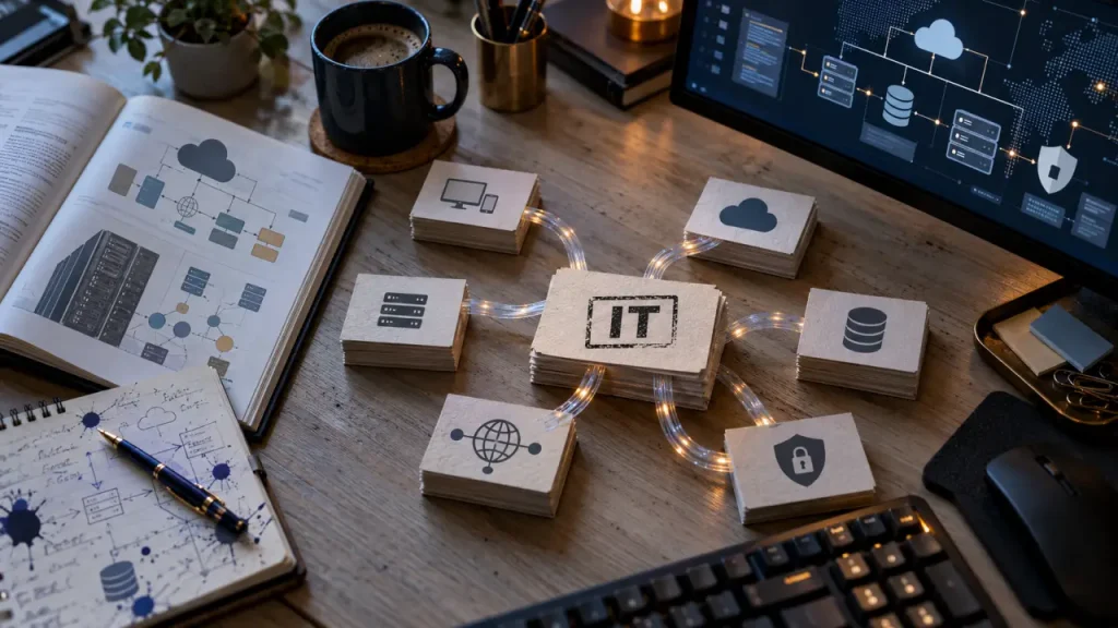 L’IT relie données, réseaux et métiers en entreprise