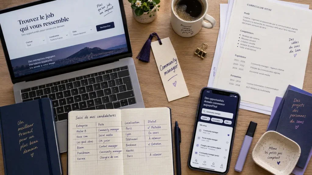 Offre d’emploi community manager : ciblez les annonces selon vos critères